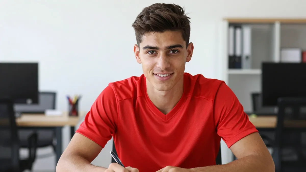 The Bundesliga club signs the 20-year-old attacking talent from Karlsruher SC for a €7.5m fee and immediately loans him...
